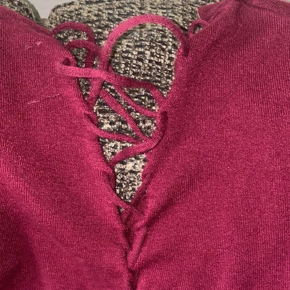 ✨ Debut Lace Up Sweater✨ - Picture 4 of 7